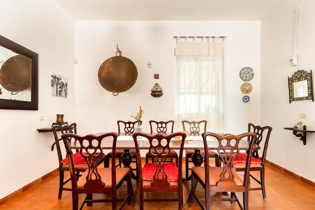Casa Rural Navalonguilla Con Piscina Santa Olalla del Cala Eksteriør billede